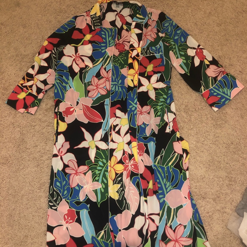 Tropical Duster Jacket from Zara Never Worn
